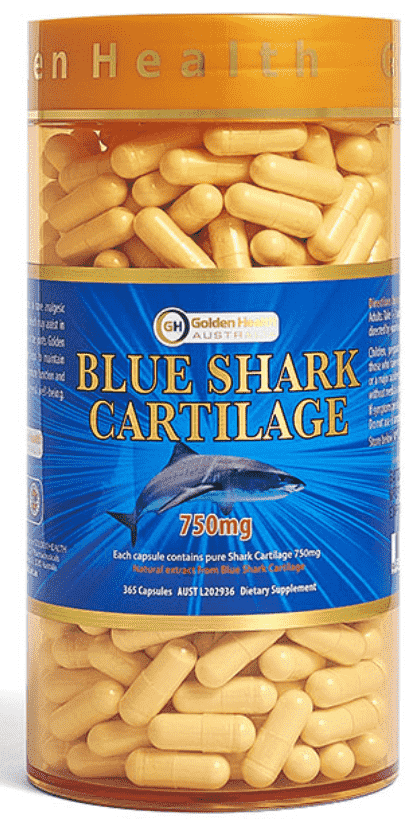 GH Blue Shark Cartilage - Viên Uống Sụn Vi Cá Mập - 750mg - 365caps